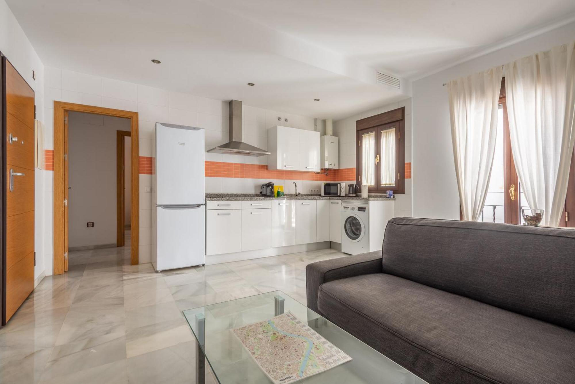 First Floor Close Macarena Church Sevilla Bagian luar foto